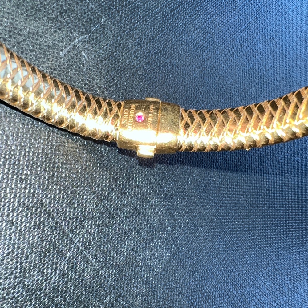 Roberto Coin Primavera 18k Gold, Diamond Bracelet - Picture 9 of 13